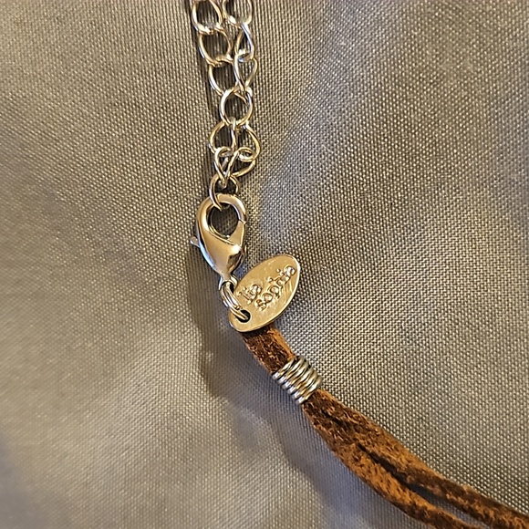 Lia Sophia Rootbeer Cord Necklace - Picture 5 of 6